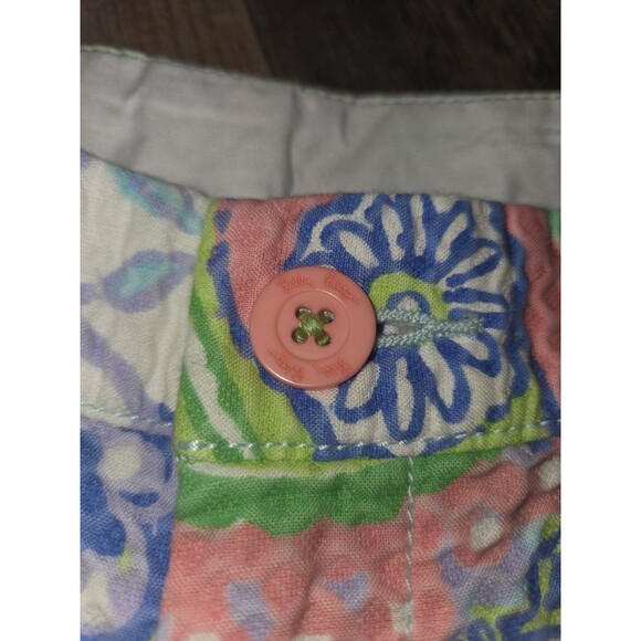 EUC! Lilly Pulitzer Conch Republic Buttercup Shorts 4 B13 - Picture 6 of 10